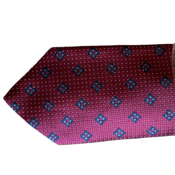 ROMASTER ACCESSORIES Neck Tie Red and Blue - Picture 2 of 7